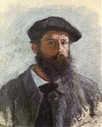 Self-Portrait with a Beret Claude Monet